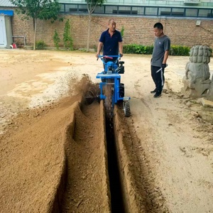 Macchina semovente <span class=keywords><strong>Trencher</strong></span> 12HP 15HP diesel a piedi dietro Mini <span class=keywords><strong>Trencher</strong></span> <span class=keywords><strong>Ditcher</strong></span> macchina per uso terreno agricolo - Product Image 3