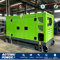 Générateur diesel 50 kVA 100 kVA 200 kVA 60 Hz triphasé silencieux à châssis ouvert avec ATS