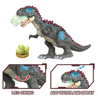 Sıcak satış uzaktan kumanda dinozor oyuncaklar t-rex elektronik RC yürüyüş Robot dinozor çocuklar için sprey ile