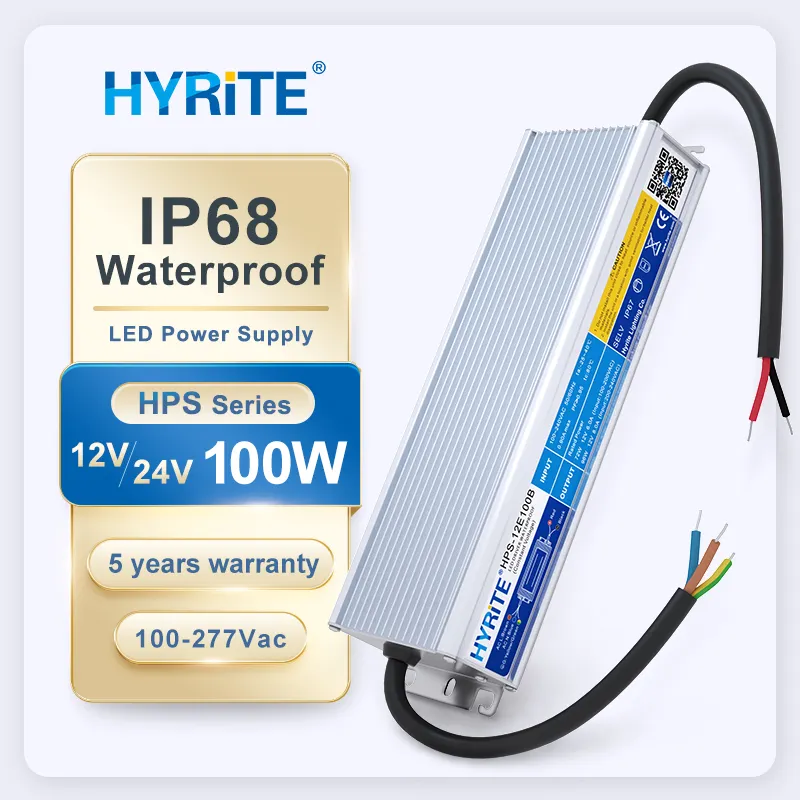 Fuente de alimentación conmutada led de alta calidad, IP67, 110 v, 220v, AC, DC, 12 v, 24v