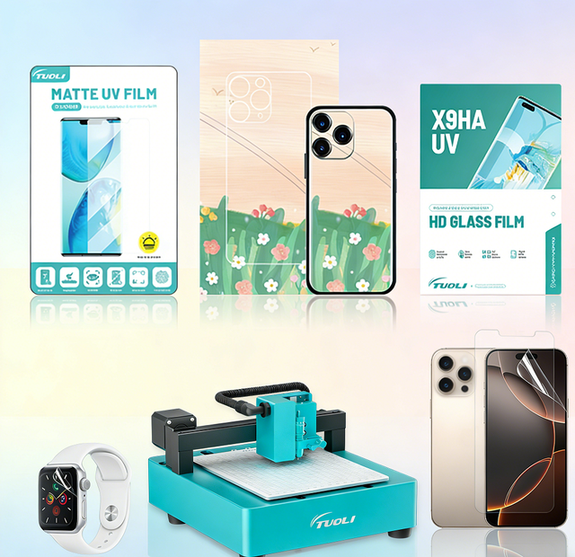 Cell Phone Hydrogel Film Cutting Machine Mobile Skin Cutting Plotter Screen Protector Making Machine for Mobile Accessories