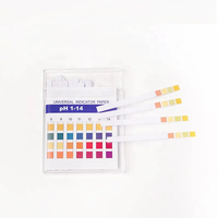 Laboratoire 0-14/1-14pH Bandelettes indicatrices de pH Bandelettes de test de pH Papier de test de PH