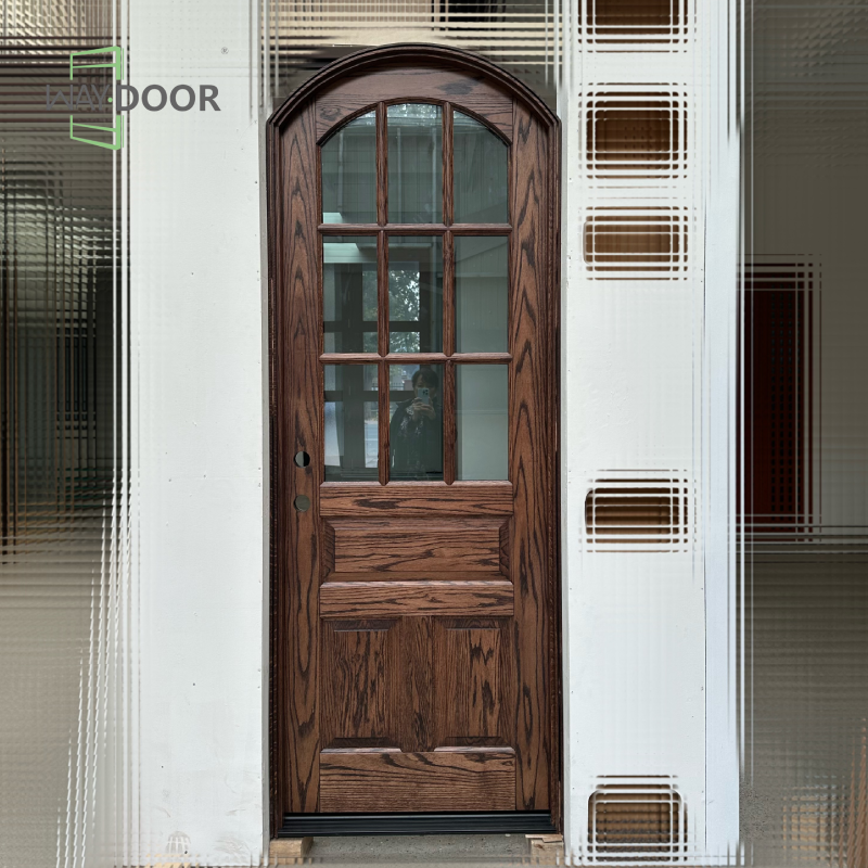 Waydoor Fully Customized Solid Wood Arched