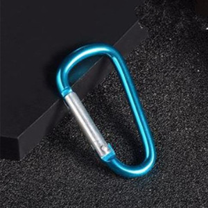 Mosquetón de Aleación de Aluminio, Carga Estándar, Escalada en Roca, Camping, Llavero, Conexión, Seguridad, Uso Universal - Product Image 2