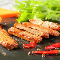 Kombinasi Daging Nabati Grosir dalam Jumlah Besar, Tinggi Protein, Vegan, Cepat Masak, Siap Santap, Halal, Camilan Kedelai Pedas