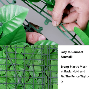 Artificial Leaf Landscaping <strong>Fence</strong> Wall <strong>for</strong> Outdoor <strong>Garden</strong> Backyard Balcony Privacy <strong>Decoration</strong> - Product Image 3