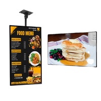 43-65 Zoll Wandmontierter Digitaler Poster-LCD mit Infrarot-Touch für Animationen und Texte in Restaurants, Cafés und Einzelhandelsgeschäften (Cloud-basiert)
