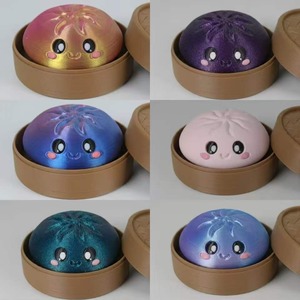 Giocattolo Antistress a Forma di Raviolo Stampato in 3D, Fidget Push Pop, Blind Box, Decorazione da Scrivania, Regalo da Collezione - Product Image 6