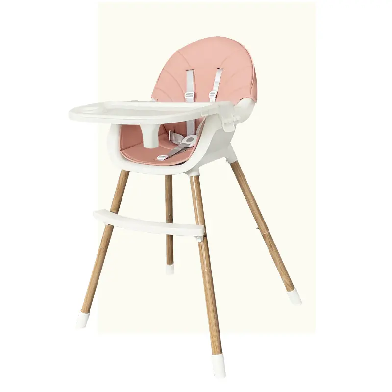 3 In 1 아기 높은 의자 가구 조정 가능한 아기 의자 먹이 먹이 먹이 자리에 대한 나무 부스터