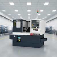 Mesin Bubut CNC Horizontal Otomatis Single Spindle Ringan dengan Desain Teknisi Taiwan