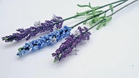 Bouquet de fleurs artificielles perlées pour décoration de mariage, fête, jardin, boutique et maison