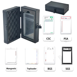 Étui pour cartes à collectionner en fibre de carbone pour le rangement des cartes gradées PSA BGS CGC - Product Image 4