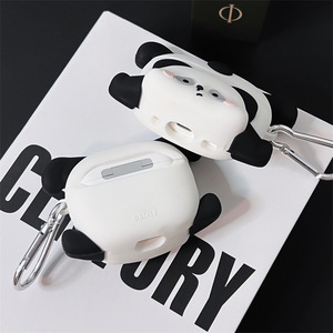 Étui pour écouteurs sans fil Pro 2e génération, motif <span class=keywords><strong>panda</strong></span> géant mignon à l'envers, compatible avec les générations 1/2/3 - Product Image 4