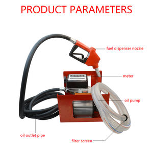 Kraftstoffzapfsäule 220V 110V Niederdruck mit Anzeige Kraftstoffpumpe mit Automatischer Abschaltung bei Volleinlauf OEM Ölpumpenset - Product Image 3