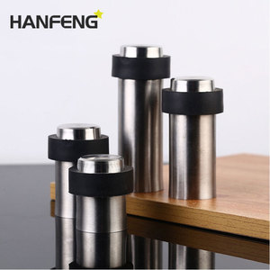 HANFENG Butée de porte en acier inoxydable à fixation au sol, design minimaliste, pour entrée - Product Image 1