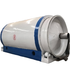 Waste tyres / rubber pyrolysis machine waste plastic pyrolysis plant