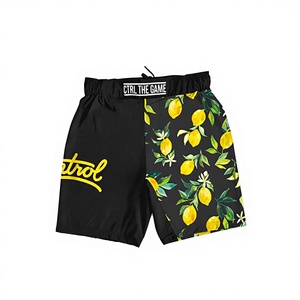 High Quality Custom Unisex Muay Thai MMA Kickboxing Jit Jitsu <b>Grappling</b> <b>Shorts</b> Heat-Transfer Printed Stretch Light Weight Quick - Product Image 2