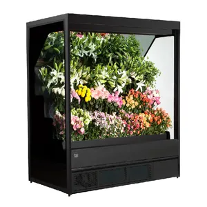 Réfrigérateur commercial de congélateur d'affichage de fleurs fraîches de style ouvert de promotion de vente chaude de Kimay