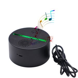 Base de Lámpara Decorativa 3D con Altavoz y Luz LED, Lámpara con Sensor Táctil de 16 Colores, Altavoz con Luz Nocturna LED 3D - Product Image 1