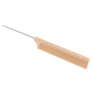 Salon Professional Quality Plastic teeth and Metal Pin Tail Combs