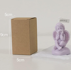 Custom Cute Angel Shape <b>Candles</b> Handmade Decorative <b>Long</b> Lasting Scented <b>Candles</b> Table Decor Wholesale Small Travel Size <b>Candle</b> - Product Image 5