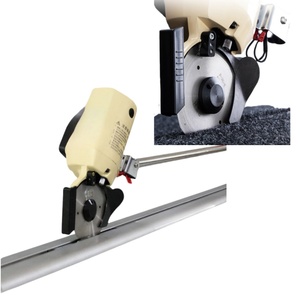 Máquina automática de corte de tela con cuchilla redonda de mango largo y cortador de extremos de tela para materiales gruesos - Product Image 1