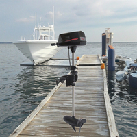 12V 160A 600W puissant moteur de pêche à la traîne en eau salée pour bateau de pêche Kayak Yacht moteur marin étanche Durable