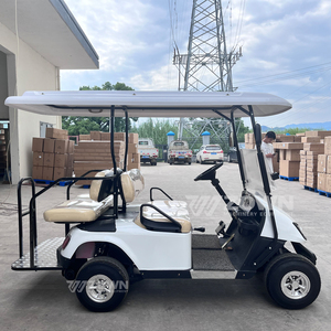 Carrito de Golf Eléctrico de Diseño Moderno, 5-6 Asientos, 4x4 Todoterreno, con Sistema de Música, Certificado CE, Garantía de 2 Años - Product Image 4