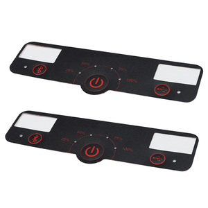 Superposiciones gráficas retroiluminadas para PC con grabado personalizado para etiquetas de policarbonato - Product Image 6