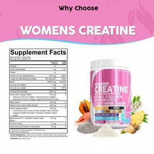 OEM creatina per le donne creatina monoidrato in polvere Pre allenamento <span class=keywords><strong>BCAA</strong></span> con mio inositolo biotina e collagene supporto - Product Image 2