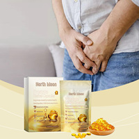 Capsules de soins pour hommes Ingrédients naturels Soulager l'inconfort de la prostate Soins corporels à base de plantes Blanc/Rouge