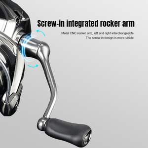 Оптовая продажа, неглубокая леска, приманка для приманки, колесо, рыболовная леска, металлическая спининговая катушка, ручка 2500 3000, катушка для троллинга - Product Image 5