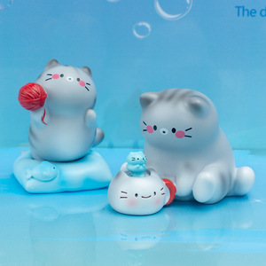 ชุดฟิกเกอร์เรซิ่น Yu Mo Cat Time Diary Blind Box 6 ชิ้น ของสะสม ของขวัญสำหรับเด็กและผู้ใหญ่ - Product Image 3