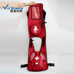 Gilet d'entraînement pour la réanimation en cas d'obstruction trachéale, modèle de gilet pour la manœuvre de Heimlich, équipement pédagogique - Product Image 3