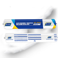 Échantillon Gratuit - Offre Spéciale : Mastic Silicone Acétique Conforme RoHS à Prise Instantanée pour Fixation et Décoration de Carreaux de Céramique, Briques, Verre et Plinthes