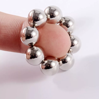 Billes magnétiques puissantes en acier inoxydable, clous de nez, clous de lèvres Labret, Clip de faux mamelon, Septum, bijoux de corps Non perforants