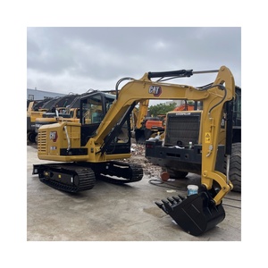 Mini-excavatrice sur chenilles hydraulique d'occasion Cat 305.5E2, 6 tonnes, d'origine japonaise, 2023, faible nombre d'heures, excavatrice d'occasion, EPA CE, à vendre - Product Image 2