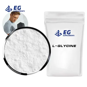 Acide aminé l-arginine l-glycine poudre de qualité alimentaire Glicina l-glycine de haute qualité