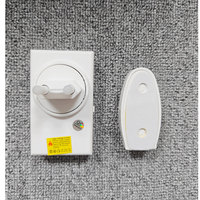 Timbres sonnette électrique pour sourds sonnerie pour maison malentendants sonnette