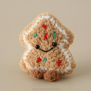 Petit mignon 10cm gâteau forme jouet fait à la main Crochet gâteau <span class=keywords><strong>d</strong></span>écoratif pour pâtisserie - Product Image 6