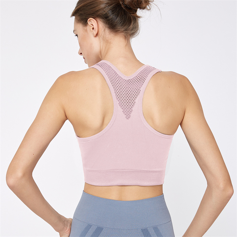 New Product  Hot  Sexy  Factory Wholesale Women Seamless Bandeau Strapless Girl fitness 4 colors bra