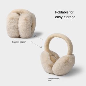 <span class=keywords><strong>Cache</strong></span>-oreilles en peluche d'hiver pour femmes pliable anti-gel <span class=keywords><strong>oreille</strong></span> couverture chaude à la mode étudiant Protection des oreilles avec sac d'<span class=keywords><strong>oreille</strong></span> chaud - Product Image 6