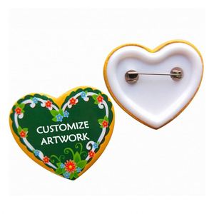Fabricante de Insignias con Forma de Corazón, Pin Personalizado de Alta Calidad - Product Image 1