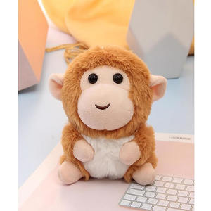 8711 Regalos Promocionales <span class=keywords><strong>Baratos</strong></span>, Llavero de Peluche de Mono, Adornos para Bolsos de Niñas, Adornos Escolares, Lindos Adornos de Dibujos Animados para Niños - Product Image 2