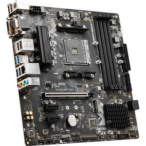 Carte mère d'ordinateur PRO B550M-P GEN3 compatible avec les processeurs CPU5600X/5800X/5600G (AMD B550/Socket AM4) pour ordinateur de bureau - Product Image 2