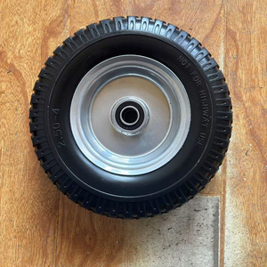 Rueda Sólida para <span class=keywords><strong>Carretilla</strong></span> <span class=keywords><strong>de</strong></span> Mano, 8X2.50-4, con Rodamiento <span class=keywords><strong>de</strong></span> Bolas, Antipinchazos, <span class=keywords><strong>de</strong></span> Espuma <span class=keywords><strong>de</strong></span> Poliuretano, con Llanta <span class=keywords><strong>de</strong></span> Acero, <span class=keywords><strong>Precio</strong></span> <span class=keywords><strong>de</strong></span> Fábrica en China - Product Image 2