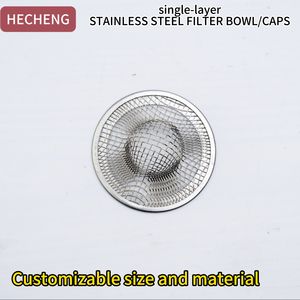 SUS 304 316 Drahtgeflecht-Filterkappe Kuppelförmiger Sieb Edelstahl-Drahtgeflecht-Schüssel-Filter Sieb - Product Image 6