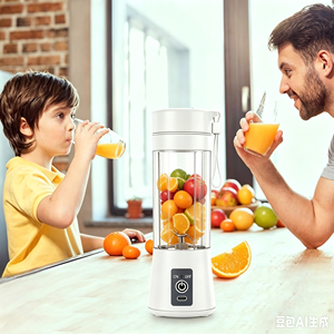 Licuadora Personal Portátil de 380 ml, Licuadora Personal para Smoothies, Hielo, Jugos y Procesamiento de Alimentos, Compacta - Product Image 3