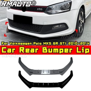 ลิ้นกันชนหน้ารถยนต์ สปอยเลอร์ดิฟฟิวเซอร์ ชุดแต่งกันชน สำหรับรถยนต์ Volkswagen Polo MK5 6R GTI ปี 2010-2014 อุปกรณ์ตกแต่งรถยนต์ - Product Image 1
