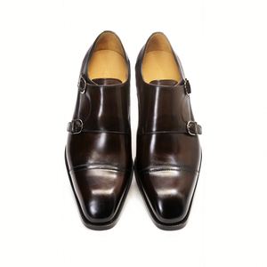 Chaussures habillées Oxford de luxe italiennes à lacets bleues et marron pour l'automne – Légères, antidérapantes, respirantes, pour le travail - Product Image 2